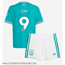 Maillot de football Réplique Liverpool Alexander Isak #9 Troisième Enfant 2025-26 Manche Courte (+ Pantalon court)