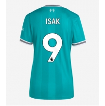 Maillot de football Réplique Liverpool Alexander Isak #9 Troisième Femme 2025-26 Manche Courte