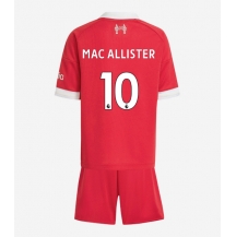 Maillot de football Réplique Liverpool Alexis Mac Allister #10 Domicile Enfant 2025-26 Manche Courte (+ Pantalon court)