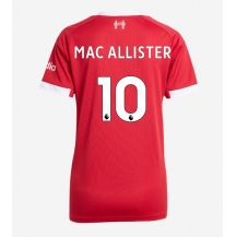 Maillot de football Réplique Liverpool Alexis Mac Allister #10 Domicile Femme 2025-26 Manche Courte