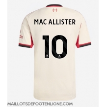 Maillot de football Réplique Liverpool Alexis Mac Allister #10 Extérieur 2025-26 Manche Courte