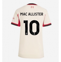 Maillot de football Réplique Liverpool Alexis Mac Allister #10 Extérieur Femme 2025-26 Manche Courte