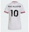 Maillot de football Réplique Liverpool Alexis Mac Allister #10 Extérieur Femme 2026-27 Manche Courte