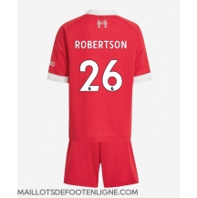 Maillot de football Réplique Liverpool Andrew Robertson #26 Domicile Enfant 2025-26 Manche Courte (+ Pantalon court)