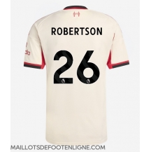 Maillot de football Réplique Liverpool Andrew Robertson #26 Extérieur 2025-26 Manche Courte