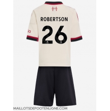 Maillot de football Réplique Liverpool Andrew Robertson #26 Extérieur Enfant 2025-26 Manche Courte (+ Pantalon court)