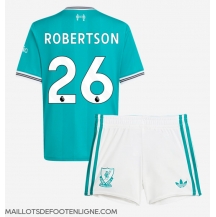 Maillot de football Réplique Liverpool Andrew Robertson #26 Troisième Enfant 2025-26 Manche Courte (+ Pantalon court)