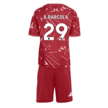 Maillot de football Réplique Liverpool Bradley Barcola #29 Domicile Enfant 2026-27 Manche Courte (+ Pantalon court)