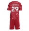 Maillot de football Réplique Liverpool Bradley Barcola #29 Domicile Enfant 2026-27 Manche Courte (+ Pantalon court)