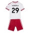 Maillot de football Réplique Liverpool Bradley Barcola #29 Extérieur Enfant 2026-27 Manche Courte (+ Pantalon court)