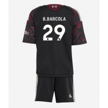 Maillot de football Réplique Liverpool Bradley Barcola #29 Troisième Enfant 2026-27 Manche Courte (+ Pantalon court)
