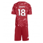 Maillot de football Réplique Liverpool Cody Gakpo #18 Domicile Enfant 2026-27 Manche Courte (+ Pantalon court)
