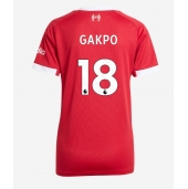 Maillot de football Réplique Liverpool Cody Gakpo #18 Domicile Femme 2025-26 Manche Courte