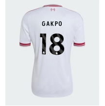 Maillot de football Réplique Liverpool Cody Gakpo #18 Extérieur 2026-27 Manche Courte