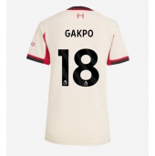 Maillot de football Réplique Liverpool Cody Gakpo #18 Extérieur Femme 2025-26 Manche Courte