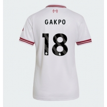 Maillot de football Réplique Liverpool Cody Gakpo #18 Extérieur Femme 2026-27 Manche Courte