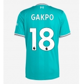 Maillot de football Réplique Liverpool Cody Gakpo #18 Troisième 2025-26 Manche Courte