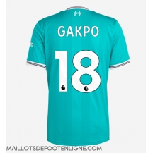 Maillot de football Réplique Liverpool Cody Gakpo #18 Troisième 2025-26 Manche Courte