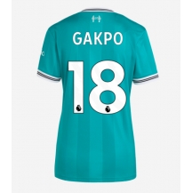 Maillot de football Réplique Liverpool Cody Gakpo #18 Troisième Femme 2025-26 Manche Courte