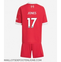 Maillot de football Réplique Liverpool Curtis Jones #17 Domicile Enfant 2025-26 Manche Courte (+ Pantalon court)