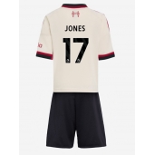 Maillot de football Réplique Liverpool Curtis Jones #17 Extérieur Enfant 2025-26 Manche Courte (+ Pantalon court)