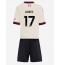 Maillot de football Réplique Liverpool Curtis Jones #17 Extérieur Enfant 2025-26 Manche Courte (+ Pantalon court)