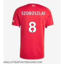 Maillot de football Réplique Liverpool Dominik Szoboszlai #8 Domicile 2025-26 Manche Courte