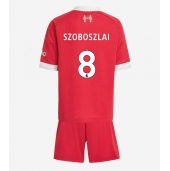 Maillot de football Réplique Liverpool Dominik Szoboszlai #8 Domicile Enfant 2025-26 Manche Courte (+ Pantalon court)