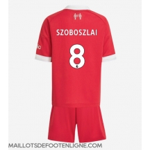 Maillot de football Réplique Liverpool Dominik Szoboszlai #8 Domicile Enfant 2025-26 Manche Courte (+ Pantalon court)