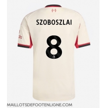 Maillot de football Réplique Liverpool Dominik Szoboszlai #8 Extérieur 2025-26 Manche Courte