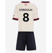 Maillot de football Réplique Liverpool Dominik Szoboszlai #8 Extérieur Enfant 2025-26 Manche Courte (+ Pantalon court)