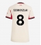 Maillot de football Réplique Liverpool Dominik Szoboszlai #8 Extérieur Femme 2025-26 Manche Courte