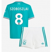Maillot de football Réplique Liverpool Dominik Szoboszlai #8 Troisième Enfant 2025-26 Manche Courte (+ Pantalon court)