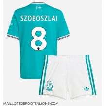 Maillot de football Réplique Liverpool Dominik Szoboszlai #8 Troisième Enfant 2025-26 Manche Courte (+ Pantalon court)
