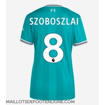 Maillot de football Réplique Liverpool Dominik Szoboszlai #8 Troisième Femme 2025-26 Manche Courte