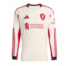 Maillot de football Réplique Liverpool Extérieur 2025-26 Manche Longue