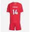 Maillot de football Réplique Liverpool Federico Chiesa #14 Domicile Enfant 2025-26 Manche Courte (+ Pantalon court)