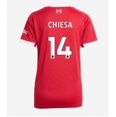 Maillot de football Réplique Liverpool Federico Chiesa #14 Domicile Femme 2025-26 Manche Courte