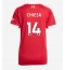 Maillot de football Réplique Liverpool Federico Chiesa #14 Domicile Femme 2025-26 Manche Courte