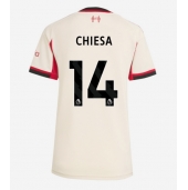 Maillot de football Réplique Liverpool Federico Chiesa #14 Extérieur Femme 2025-26 Manche Courte