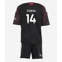 Maillot de football Réplique Liverpool Federico Chiesa #14 Troisième Enfant 2026-27 Manche Courte (+ Pantalon court)