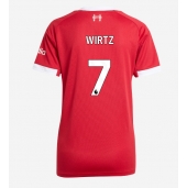 Maillot de football Réplique Liverpool Florian Wirtz #7 Domicile Femme 2025-26 Manche Courte