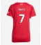 Maillot de football Réplique Liverpool Florian Wirtz #7 Domicile Femme 2025-26 Manche Courte