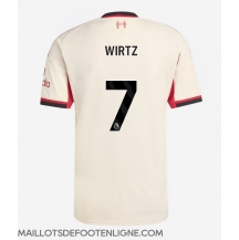 Maillot de football Réplique Liverpool Florian Wirtz #7 Extérieur 2025-26 Manche Courte