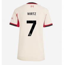 Maillot de football Réplique Liverpool Florian Wirtz #7 Extérieur Femme 2025-26 Manche Courte