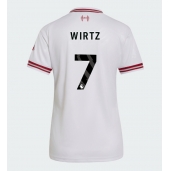 Maillot de football Réplique Liverpool Florian Wirtz #7 Extérieur Femme 2026-27 Manche Courte