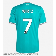Maillot de football Réplique Liverpool Florian Wirtz #7 Troisième 2025-26 Manche Courte