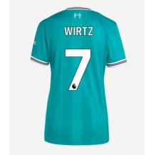 Maillot de football Réplique Liverpool Florian Wirtz #7 Troisième Femme 2025-26 Manche Courte