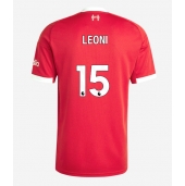 Maillot de football Réplique Liverpool Giovanni Leoni #15 Domicile 2025-26 Manche Courte