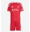Maillot de football Réplique Liverpool Giovanni Leoni #15 Domicile Enfant 2025-26 Manche Courte (+ Pantalon court)